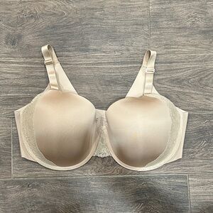 Soma Cream Full Coverage Bra with Underwire Support